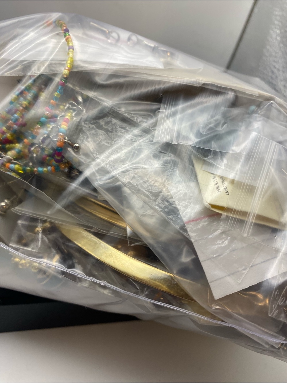 Over 4 lbs Mixed Fashion Jewelry Bag - Picture 3 of 9
